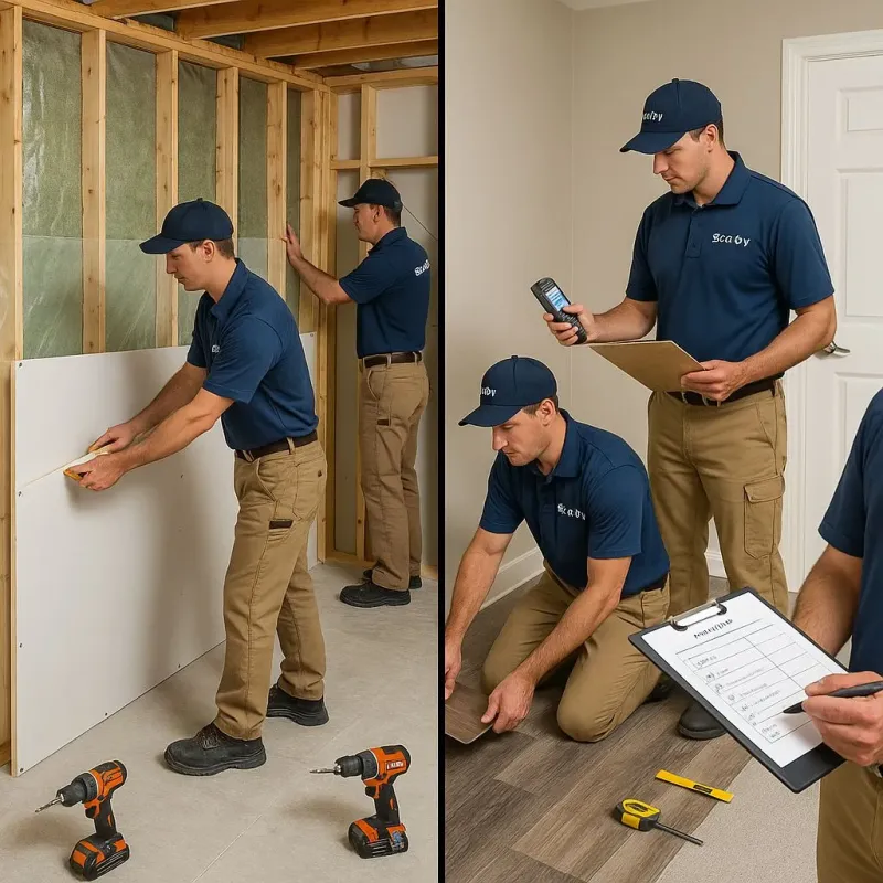 Repairs and Reconstruction process in Wasilla, AK