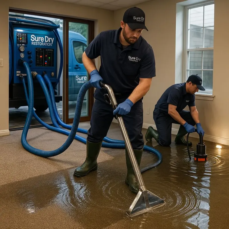 Water Extraction and Removal process in Wasilla, AK